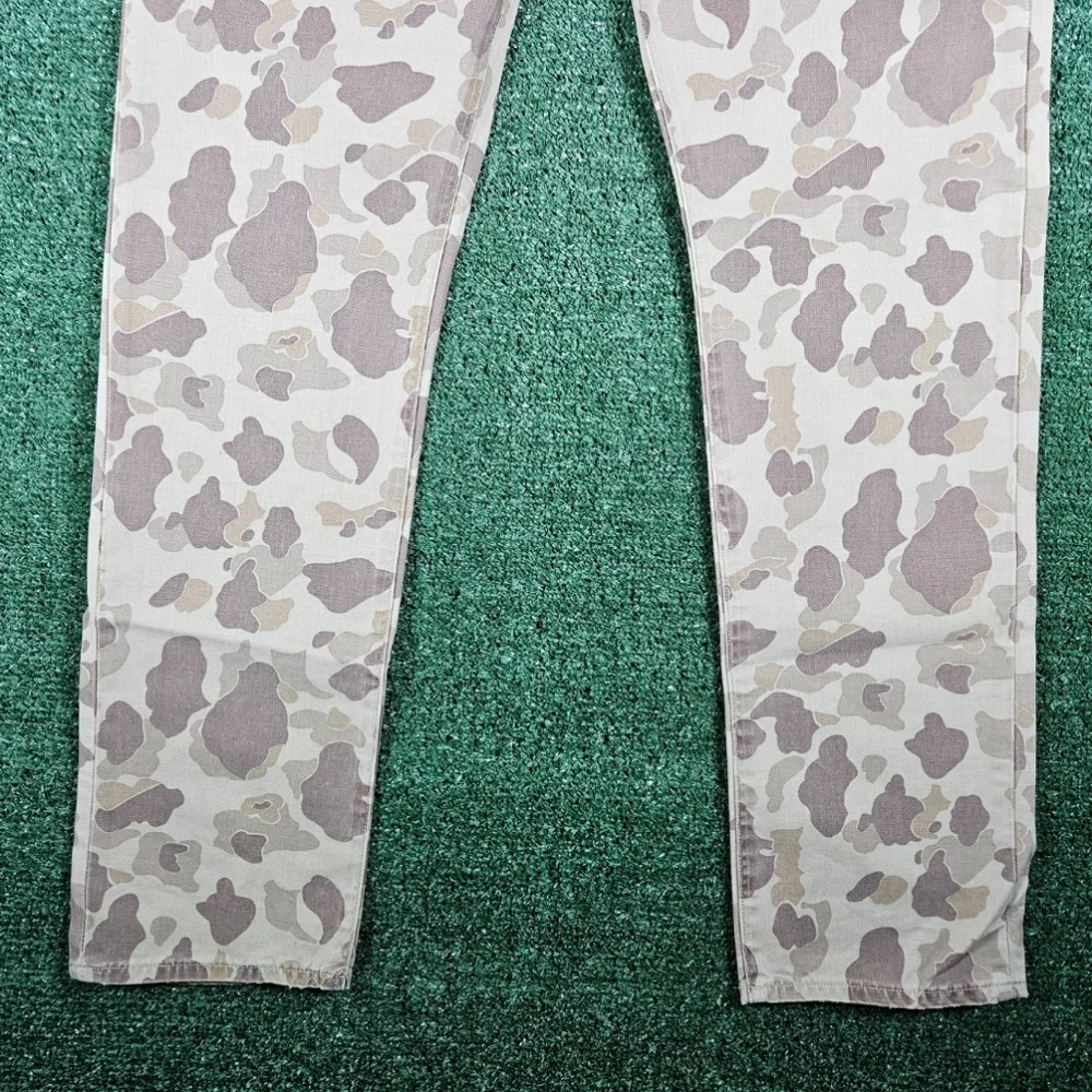 Vintage Polo Ralph Lauren Sullivan Slim Camo Denim Pants / Mens Size 35/32 - Picture 9 of 12